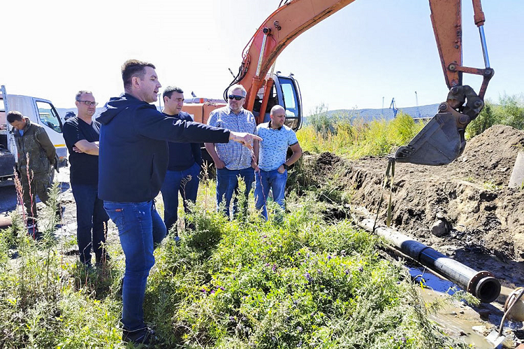 В Находке последствия тайфуна устраняют под контролем главы города