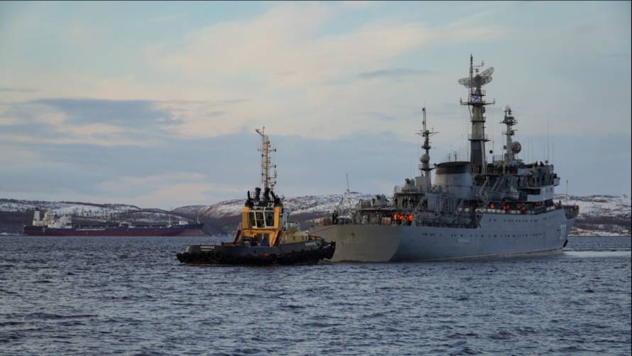 Курсанты ТОВВМУ преодолели Северный морской путь на учебном корабле