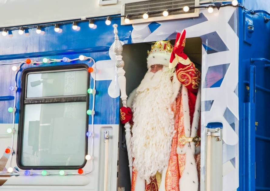 Поезд Деда Мороза завтра будет во Владивостоке