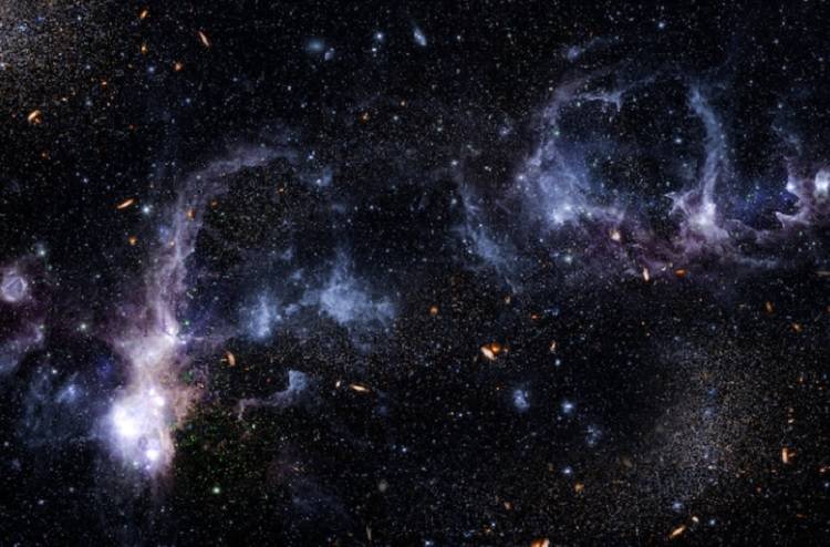 Возраст одной из древнейших галактик вычислили благодаря кислороду