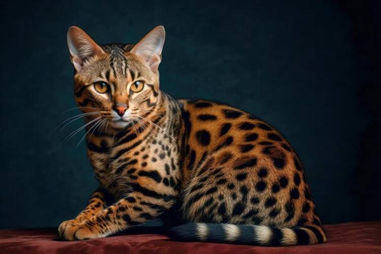 Россиянин продает бенгальскую кошку за 15 млн рублей