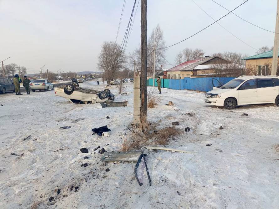 Виновником массовой аварии в Камень-Рыболове оказался водитель Toyota Mark