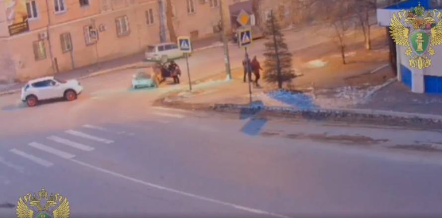 Автоледи сбила мальчика-пешехода на нерегулируемом переходе в Находке