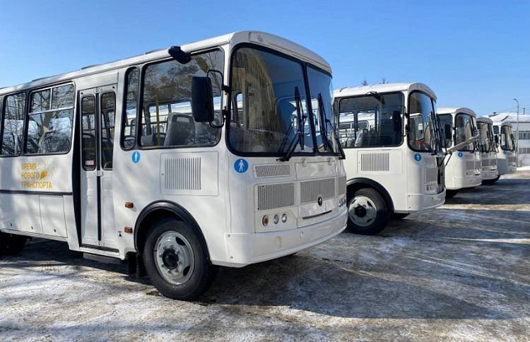 Лесозаводский городской округ получил пять новых автобусов