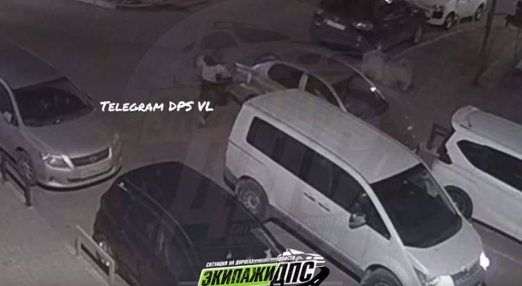 Полиция разыскивает мужчину, повредившего автомобиль во Владивостоке