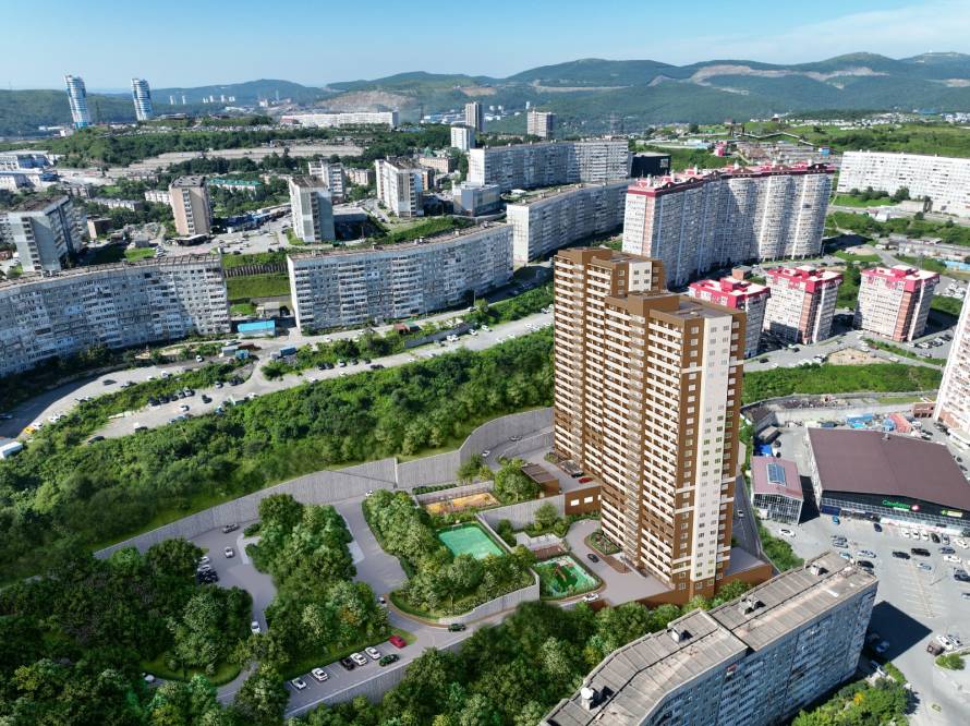 Угрозы жилым домам из-за схода грунта на Черняховского во Владивостоке нет