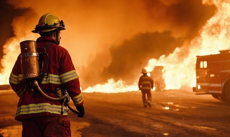 Из окон дома шел дым: огнеборцы оперативно потушили пожар в Уссурийске