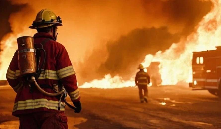 Во Владивостоке сгорел первый этаж частного дома