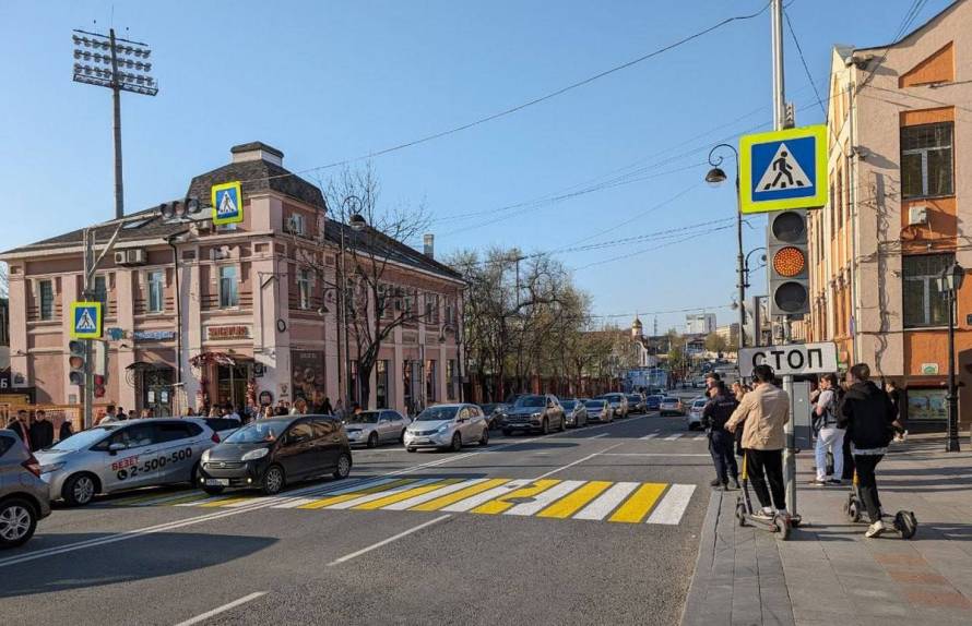 Новая «зебра» улучшит дорожную ситуацию в центре Владивостока