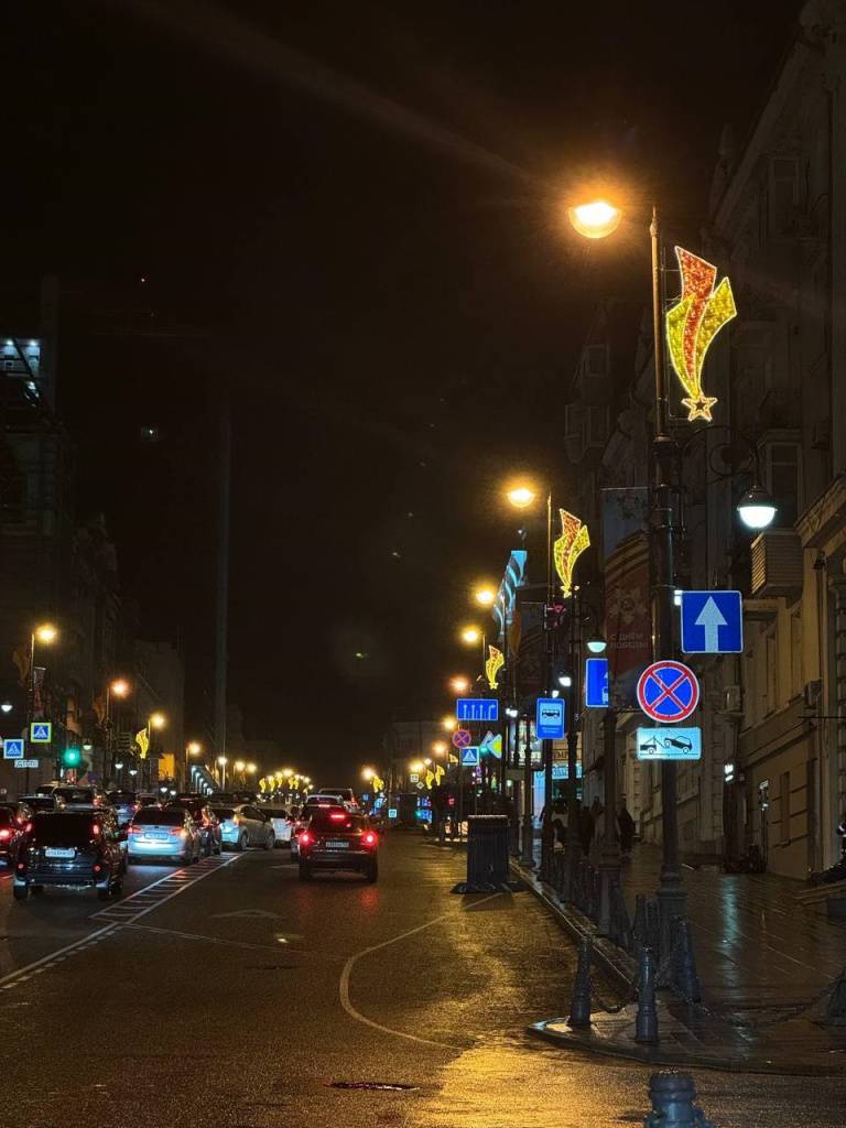 Яркие звезды засияли на улицах Владивостока