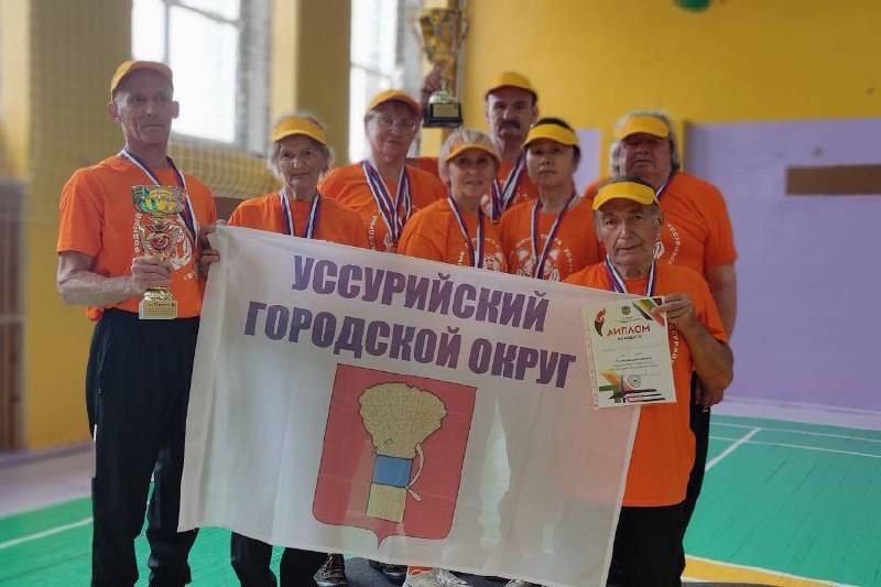 Самые спортивные приморские пенсионеры живут в Уссурийске