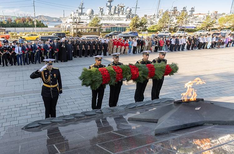 Годовщину окончания Второй мировой войны отметили во Владивостоке