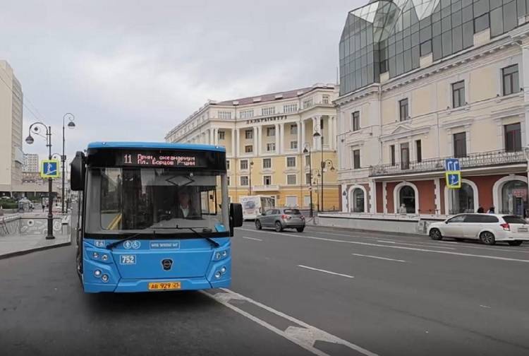 Во Владивостоке до острова Русский запущен новый автобусный маршрут