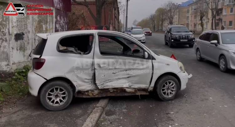 Водители пострадали в ДТП во Владивостоке