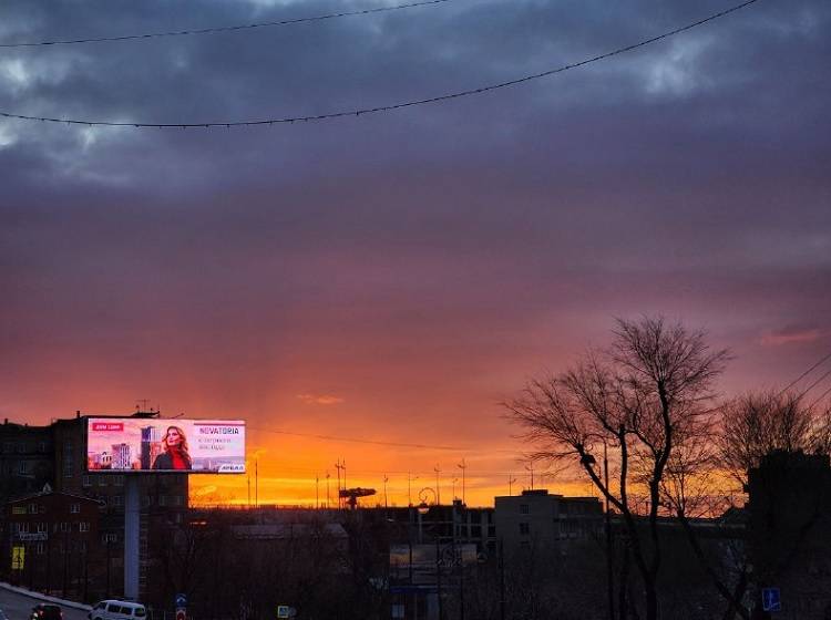 Во Владивостоке переменная облачность, +1°C