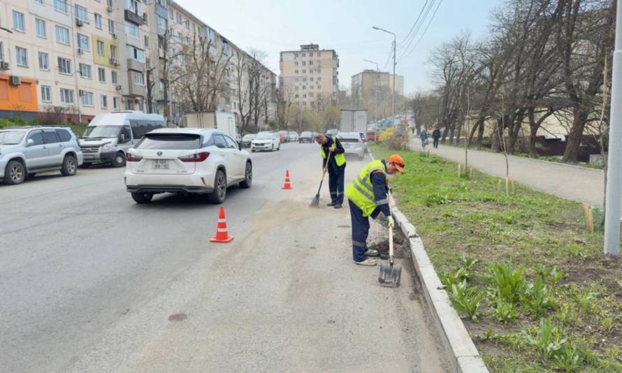 Дорожные знаки установят на улице Садовой во Владивостоке