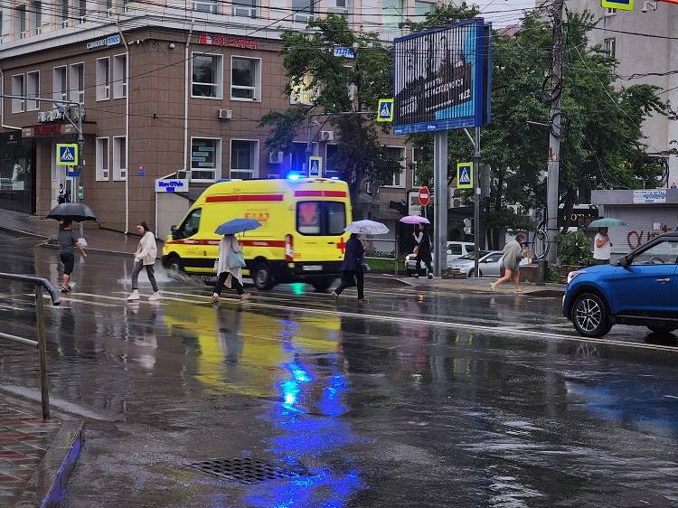 Сильный дождь ожидается на юго-востоке Приморья