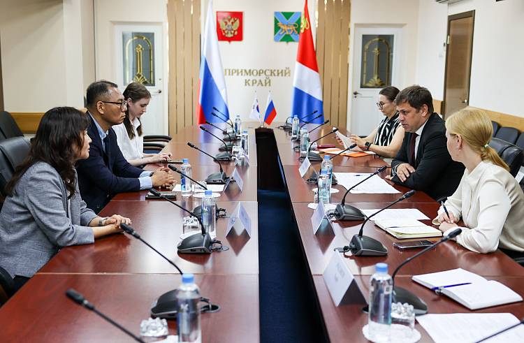 В Приморье представили нового генконсула провинции Северный Кёнсан