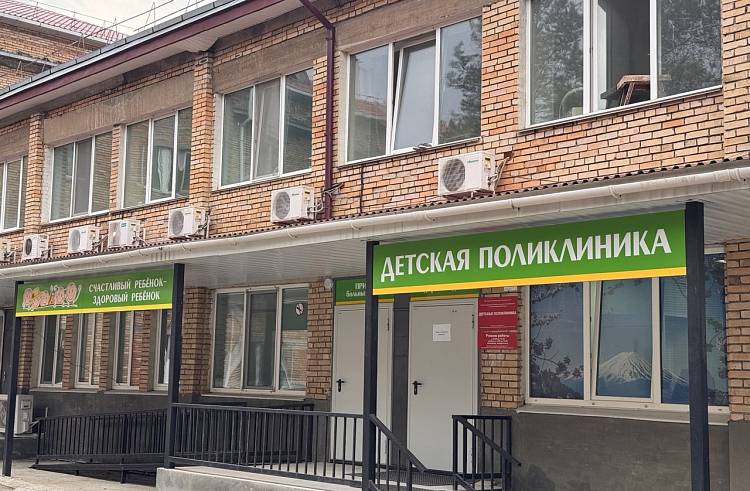 В детской районной поликлинике Спасска-Дальнего завершили ремонтные работы