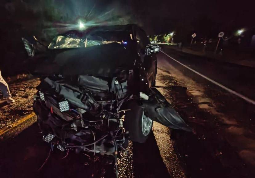 Жесткое лобовое ДТП произошло ночью в Приморье