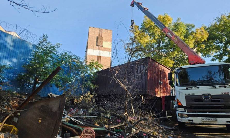 Демонтаж незаконных объектов продолжается во Владивостоке