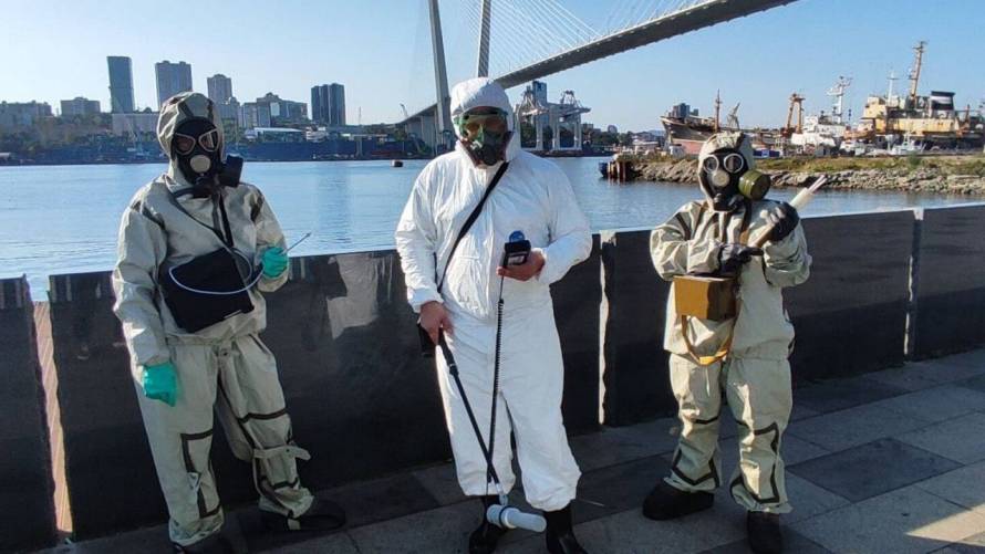 Роспотребнадзор проверил воздух Владивостока после возгорания на полигоне