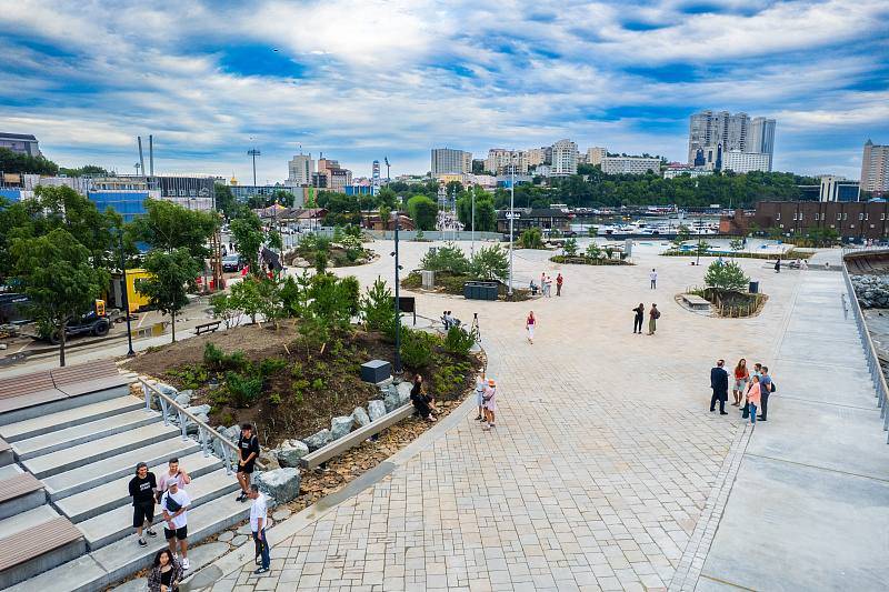 Набережная Владивостока поборется за звание лучшего парка страны